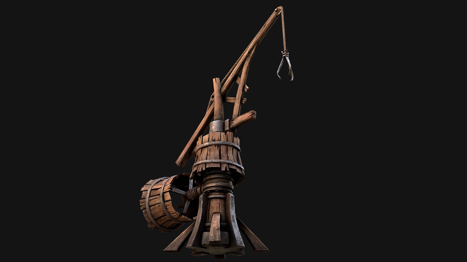 3D Medieval Crane Steampunk Quarry https://p.turbosquid.com/ts-thumb/wO/KkpThc/Ko/quarrycraneimg20/png/1720253184/1920x1080/fit_q87/49685099c308781b3f1859e056237d6c0a473076/quarrycraneimg20.jpg