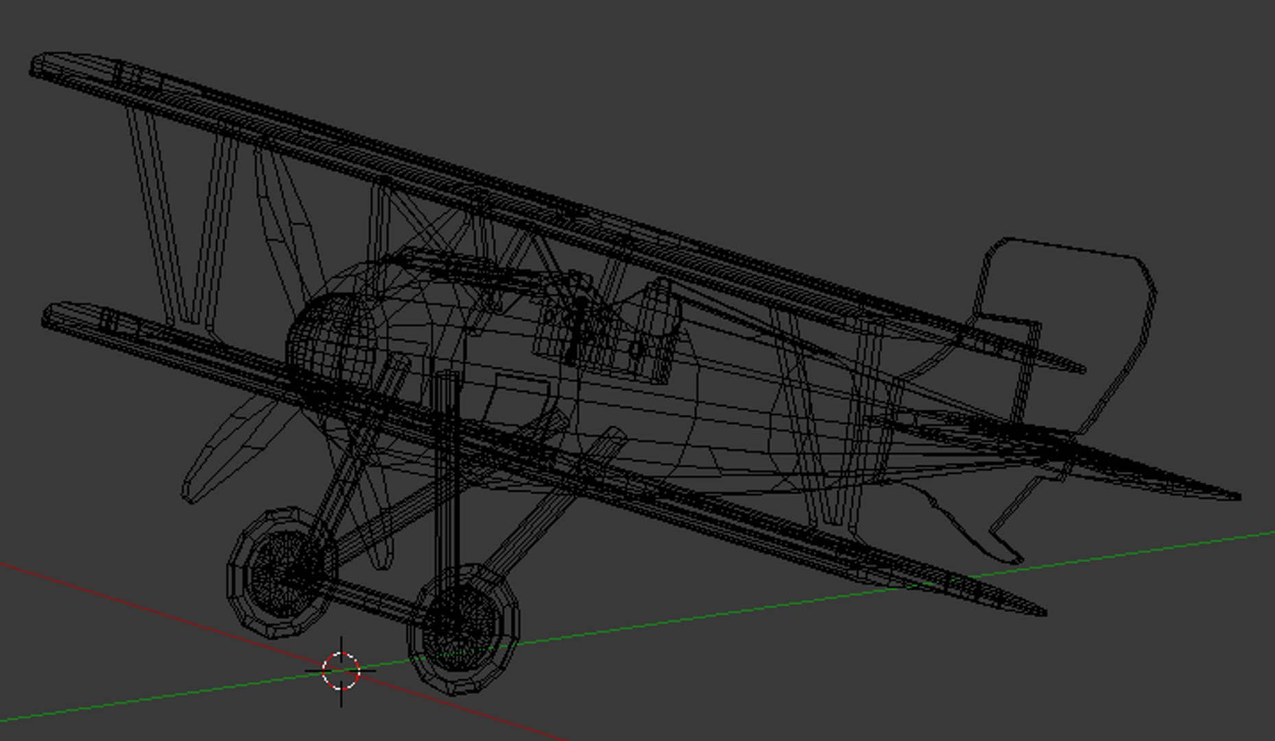 Siemens-schuckert D Iii Fighter Aircraft 3d Model