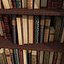 Luxurious Thin Wood Bookcase Set