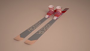 skis