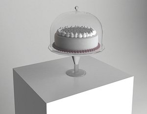 glass cake stand max
