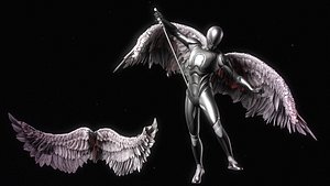 Second angel wings animated