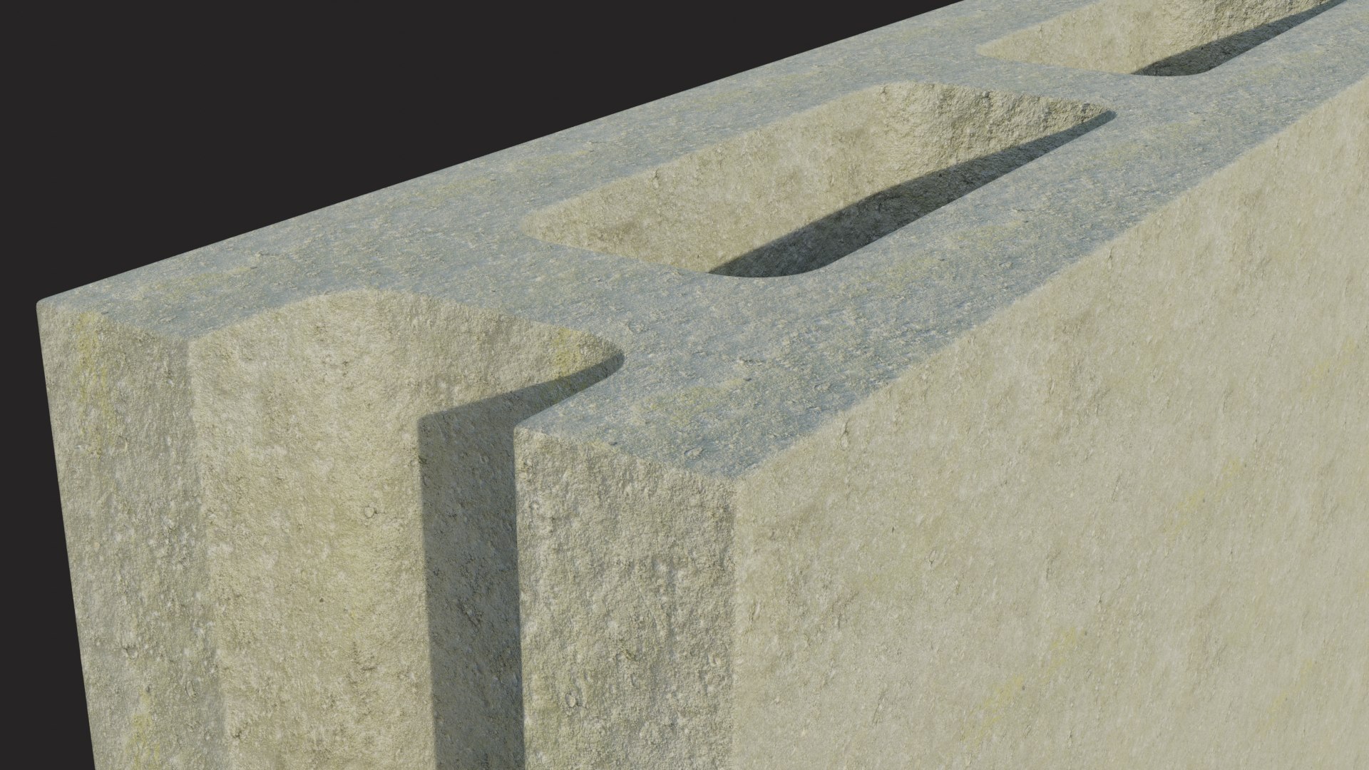 14x4x8 cinder block stretcher model - TurboSquid 1491053
