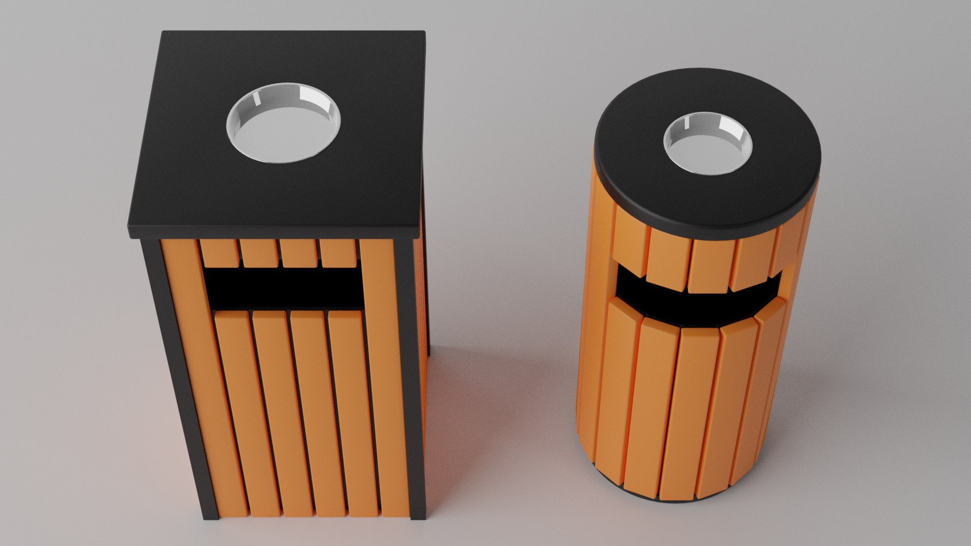 3D Wooden Trash Can Collection TurboSquid 2063056   24 