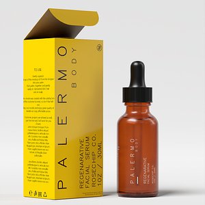 3D Dropper Bottle Mockup 11