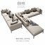 Michel Effe Sofa 3d 3ds