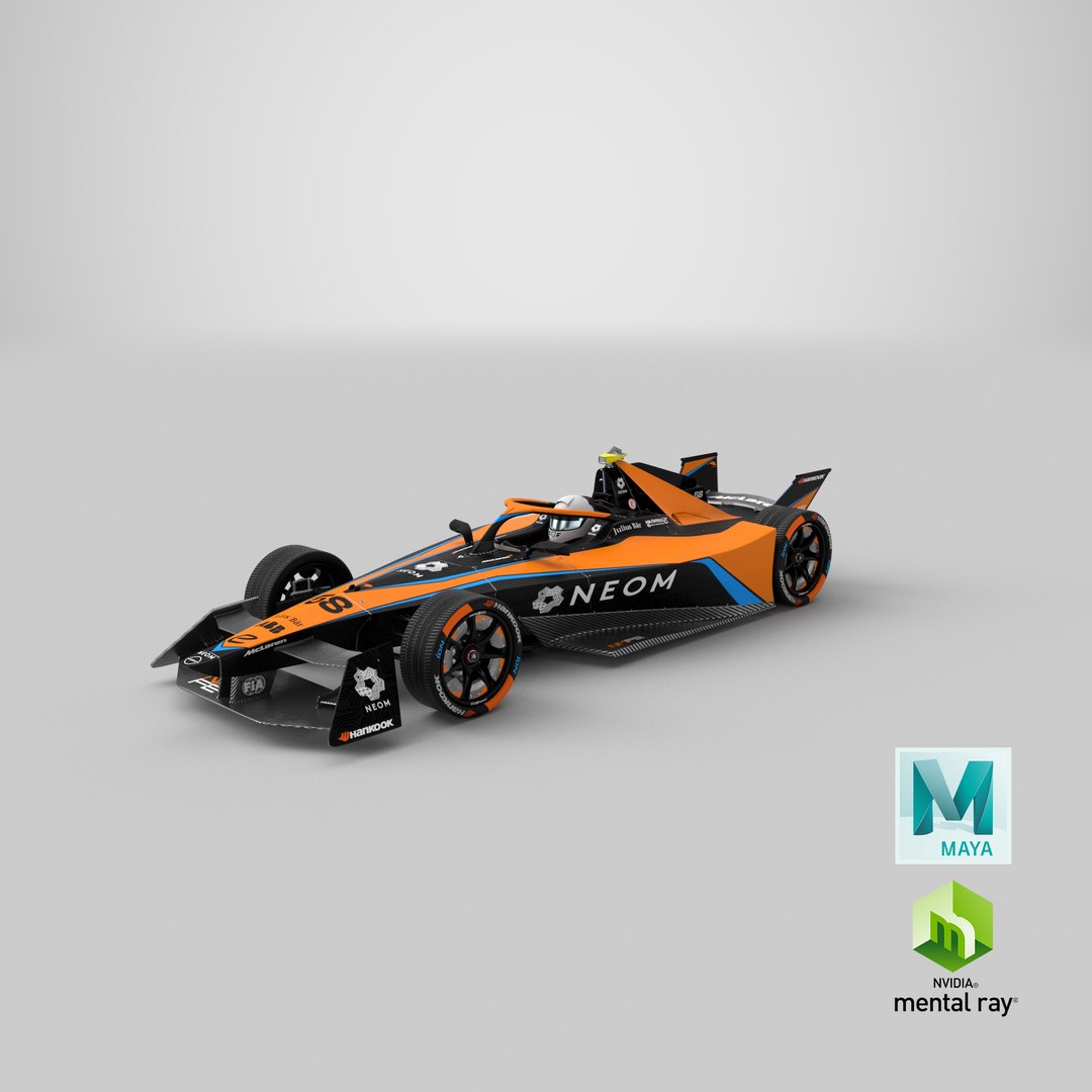 Mclaren Formula E 2023 Season Gen3 Race Car 3d Model Turbosquid 2003733