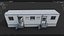 Construction Site Mobile Portable Office 3D Model 3D model