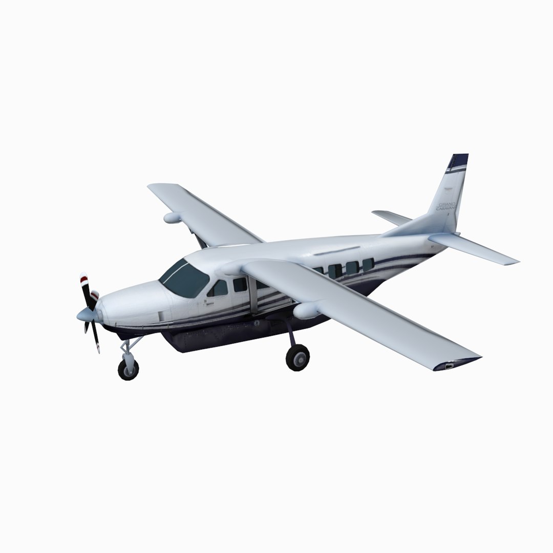 Cessna 208 caravan 3D model - TurboSquid 1489926