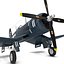 US WWII Fighter Aircraft F4U Corsair