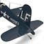 US WWII Fighter Aircraft F4U Corsair