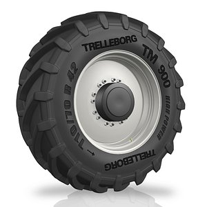 3d model tyre heavy trucks