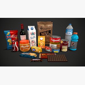 Survival Food Pack of 18 Items