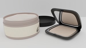 cosmetics makeup beauty 3D model