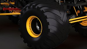 Monster Truck School Bus wheel