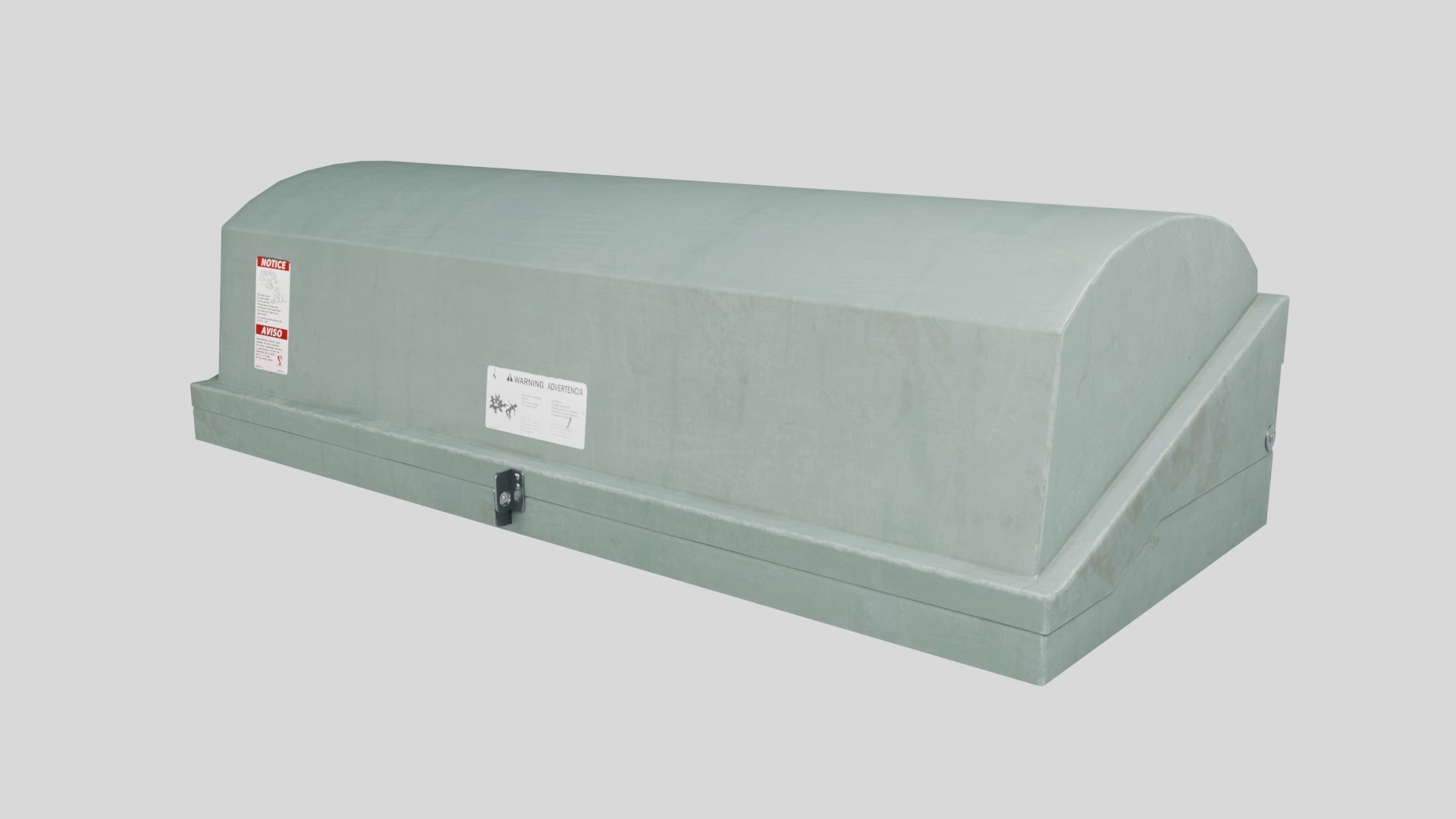 3D Model Utility Transformer Box - TurboSquid 2305556
