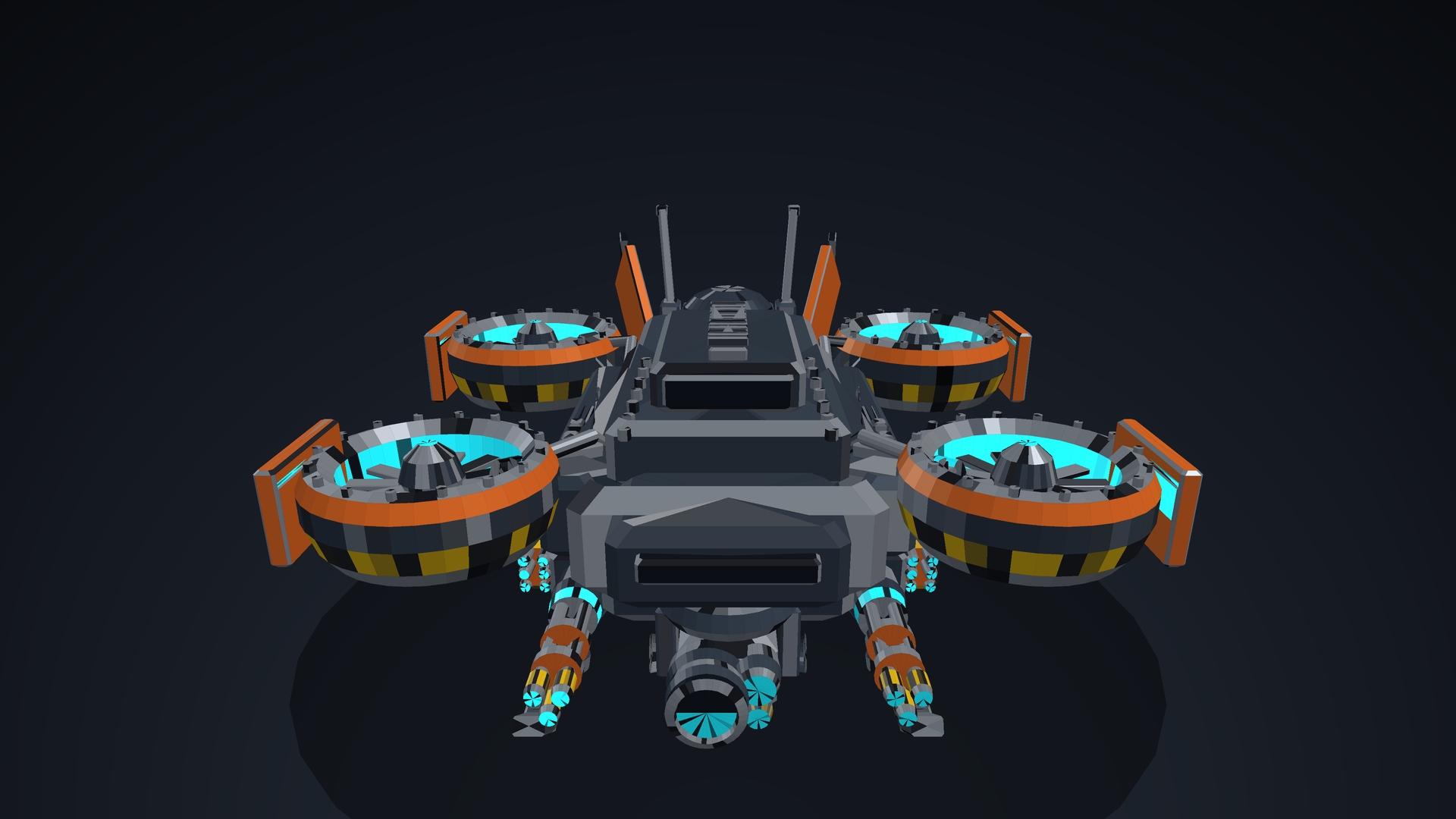 3D model Sci-Fi Tactical Combat  Recon Drone - 4K PBR 4 Skins https://p.turbosquid.com/ts-thumb/wO/x0LK2F/bK/turntable/png/1792238697/1920x1080/turn_fit_q99/f0645d24aaafd2ad020da5da429e015fc7cf52b2/turntable-1.jpg