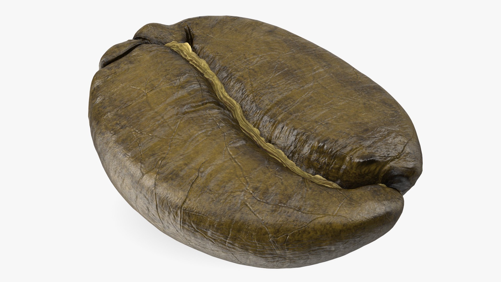 Green Coffee Beans 3D model preview