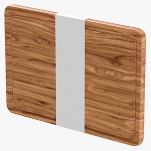 Cutting Board Wood 02 Blank and Generic Label