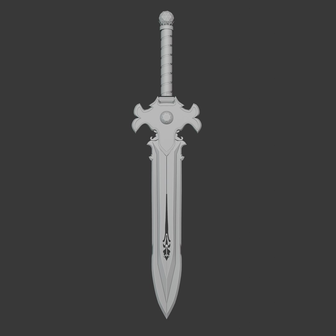 Royal Sword 3D Model - TurboSquid 2218427