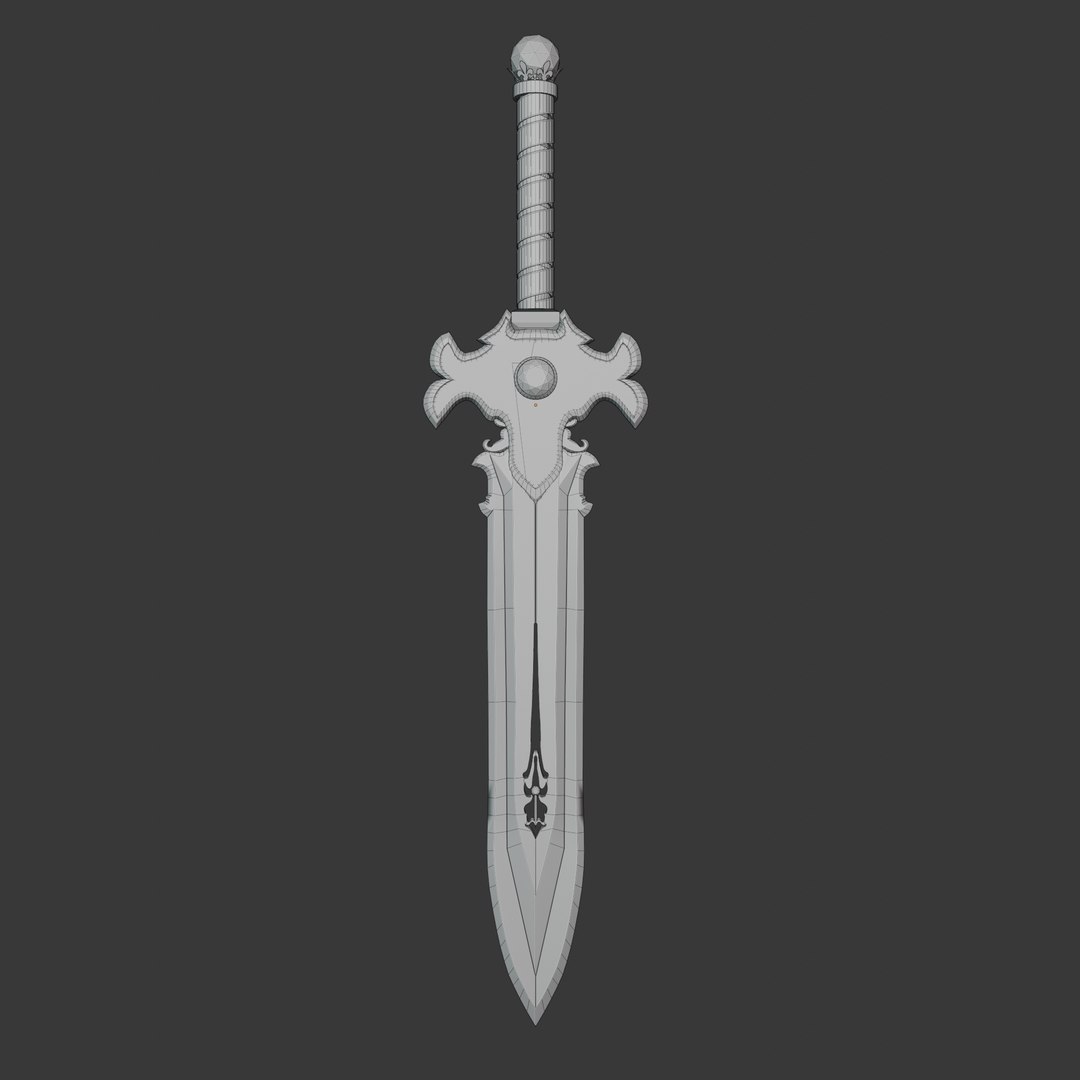 Royal Sword 3D Model - TurboSquid 2218427