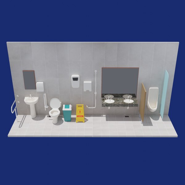 modelo 3d Cuarto de baño - TurboSquid 2146474