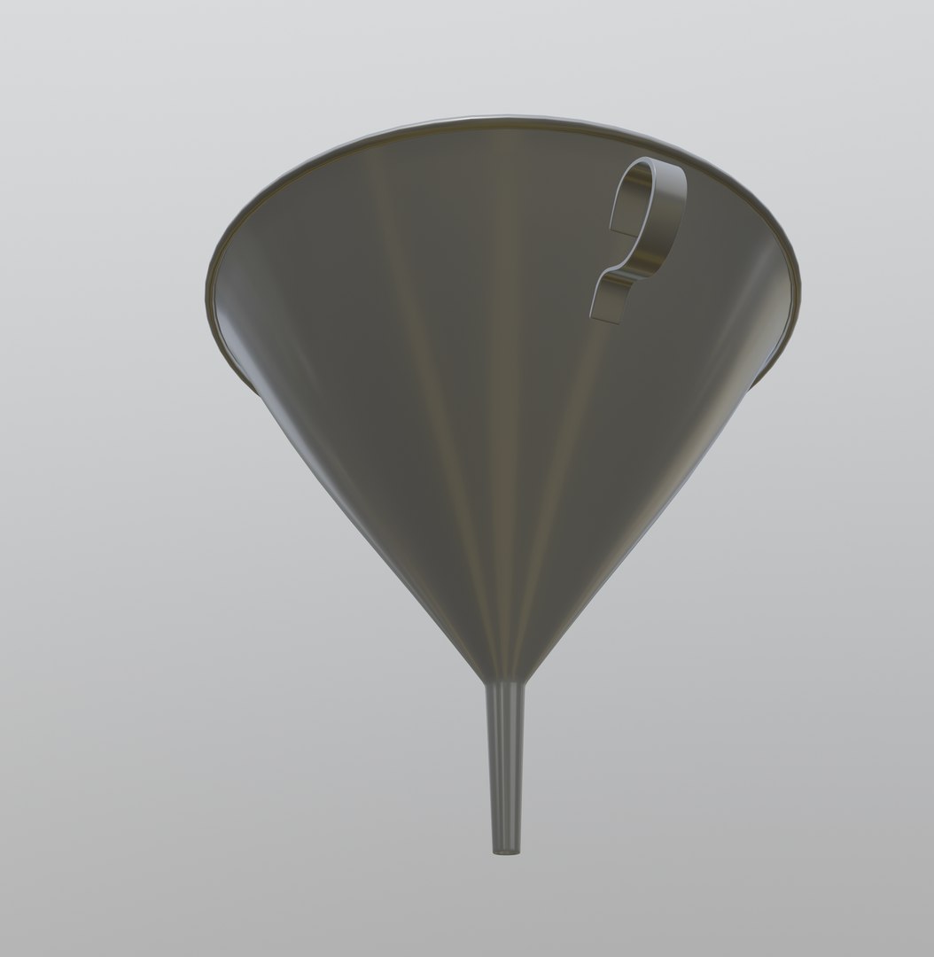 3D model funnel https://p.turbosquid.com/ts-thumb/wP/AY0Qm6/wzmLG5iQ/screenshot20190501at4.11.04pm/png/1575917819/1920x1080/fit_q87/10e0f2deb36d7abab512cce9a4bc0fd4b2f525da/screenshot20190501at4.11.04pm.jpg