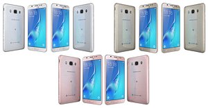 3d model samsung galaxy j5 2016
