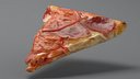 Realistic Pizza Piece 3