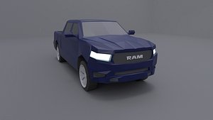 dodge ram 2019 3D model