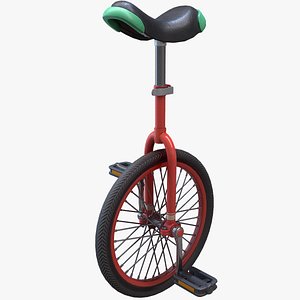 Unicycle - Game Ready model