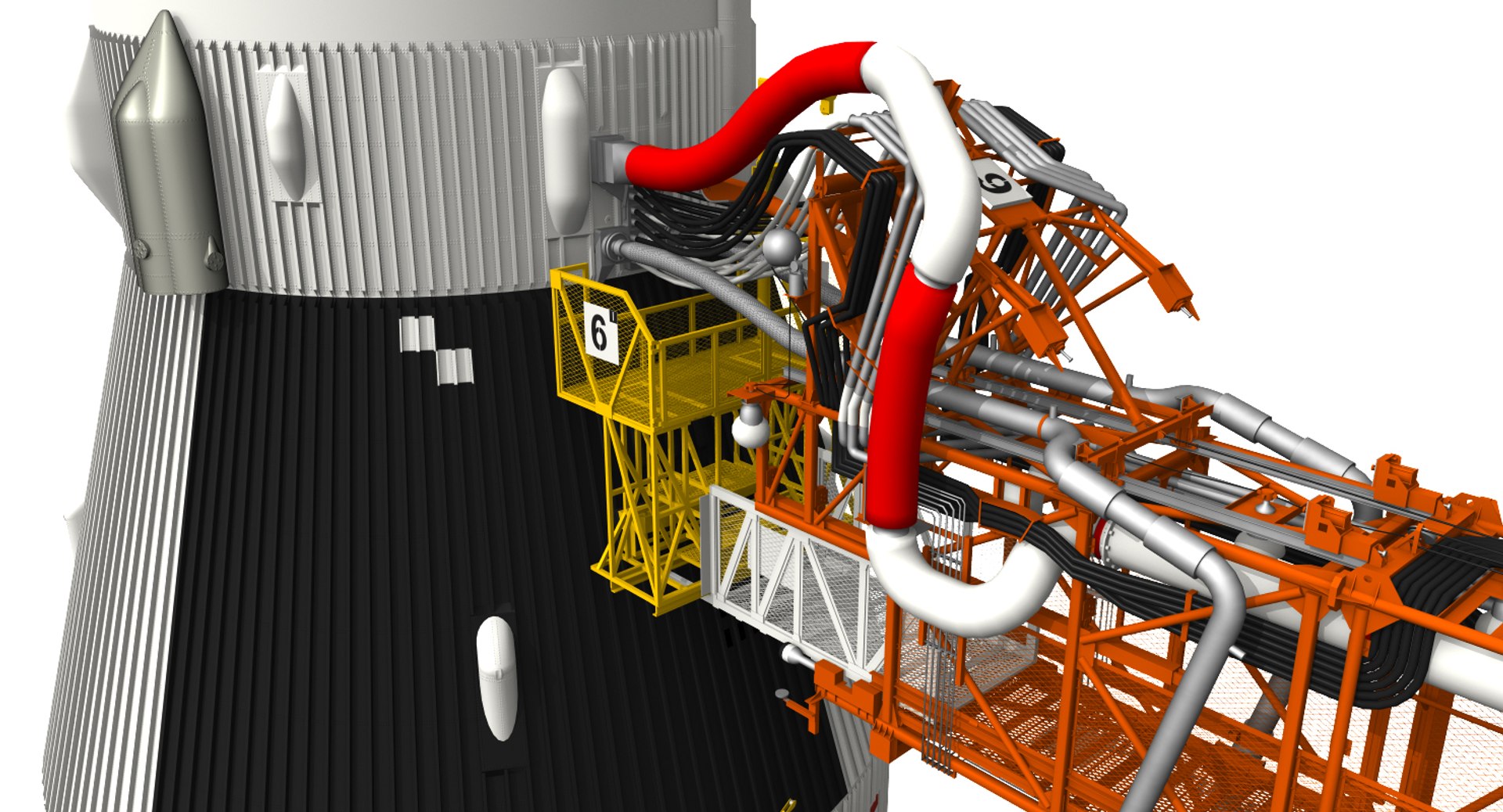 3D saturn apollo launch mobile launcher model https://p.turbosquid.com/ts-thumb/wP/NcafjR/e7OGeWig/saandlutpreview106/jpg/1543860081/1920x1080/fit_q87/b8acde0aaa9e9ce506971a78276fa4cf777599a4/saandlutpreview106.jpg