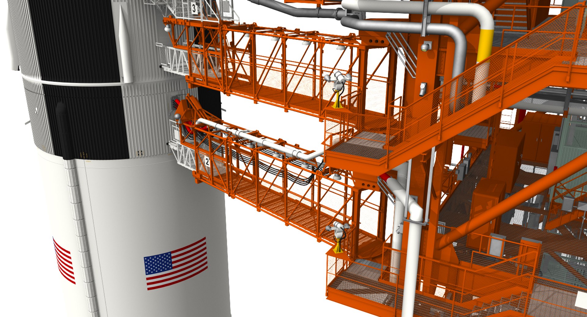 3D saturn apollo launch mobile launcher model https://p.turbosquid.com/ts-thumb/wP/NcafjR/n5mf7vic/saandlutpreview062/jpg/1543859868/1920x1080/fit_q87/136945f90147fa1ba7178d70335d0ecd1af12e60/saandlutpreview062.jpg
