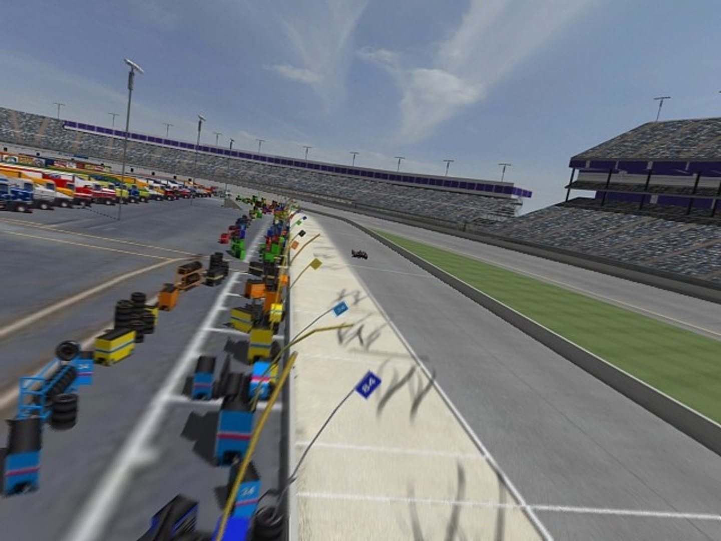 3d Race Track Model