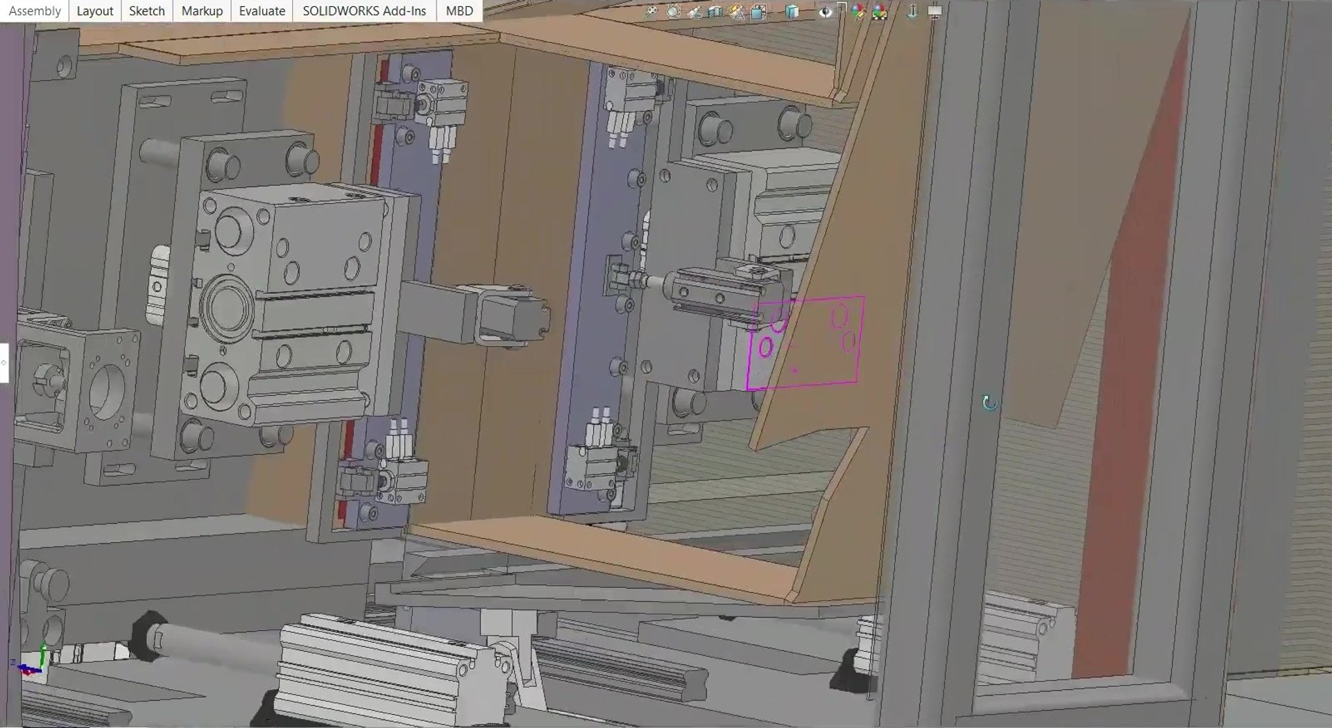 3D Model Of Automatic Box Folding Machine 3D - TurboSquid 2571592