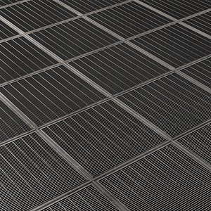 Expanded Metal Mesh Panel Seamless 3D model