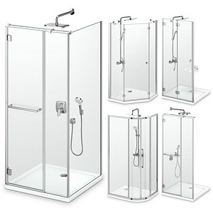 Cabin showers Radaway Carena 3D model