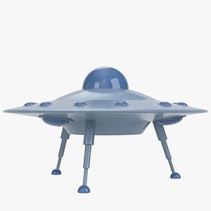 flying saucer 3D model
