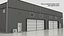 Warehouse Interior and Exterior PBR full building