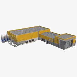 3D industrial building