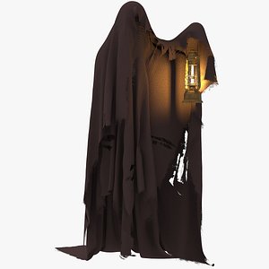Ghost With Lamp 3D model