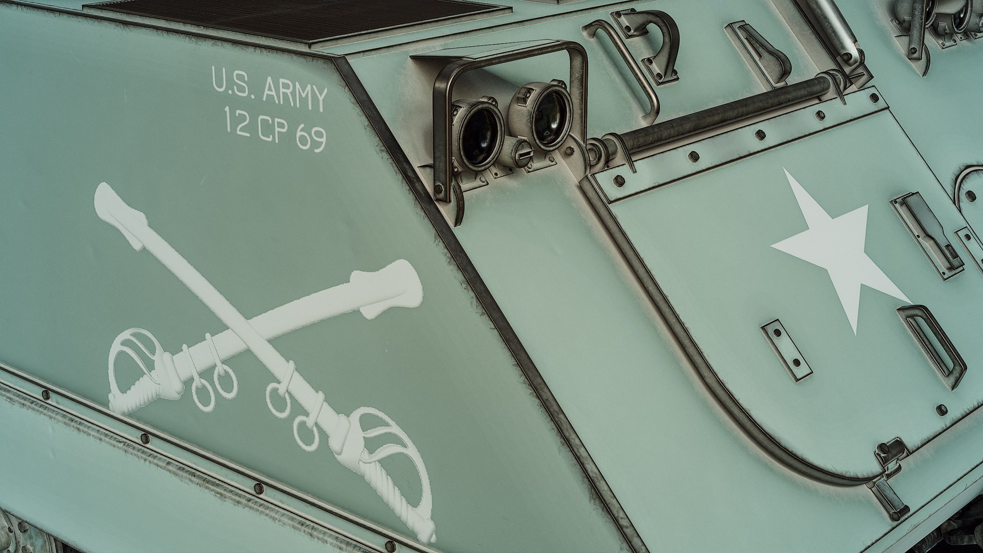 M132 Zippo Armored Flamethrower PBR 3D - TurboSquid 2142046