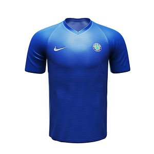 Jersey Shirt 3D model with 4K textures