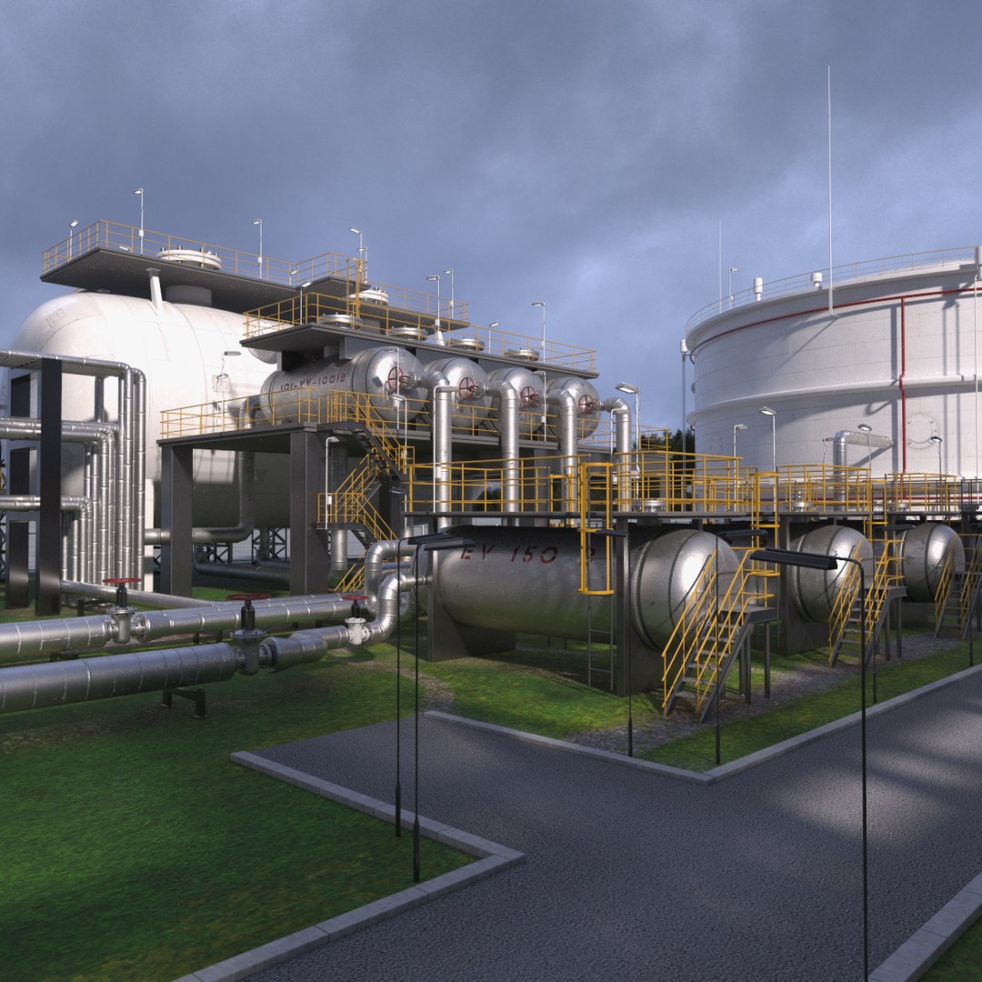 Blending Unit 3D model preview