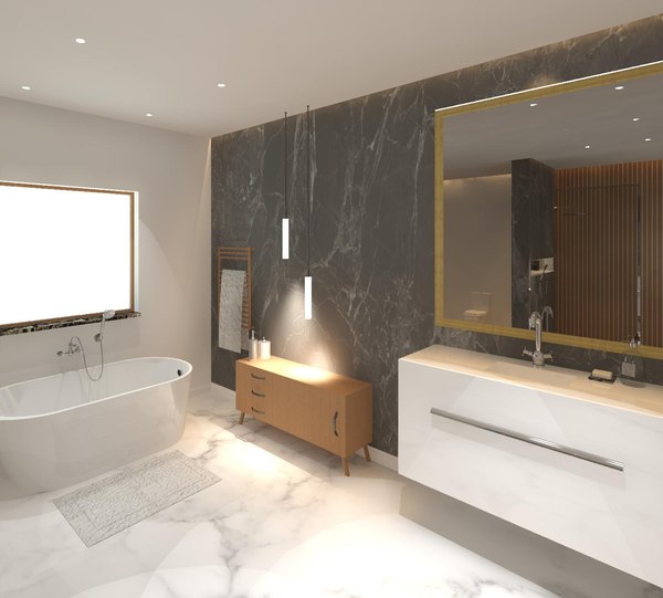 modelo 3d Colección completa de baño Revit - TurboSquid 1967561