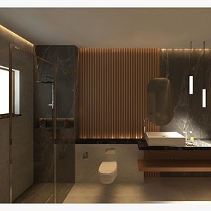 Full Revit Bathroom Collection model
