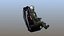 3D Jet Pilot and Ejector Seat