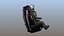 3D Jet Pilot and Ejector Seat