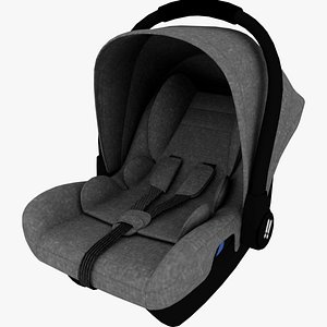 3D Baby car seat