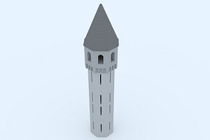 3D castle 1 model